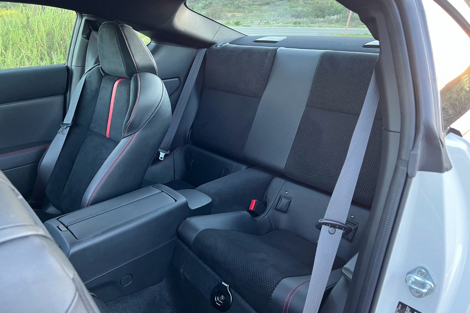 2022 Subaru BRZ back seat
