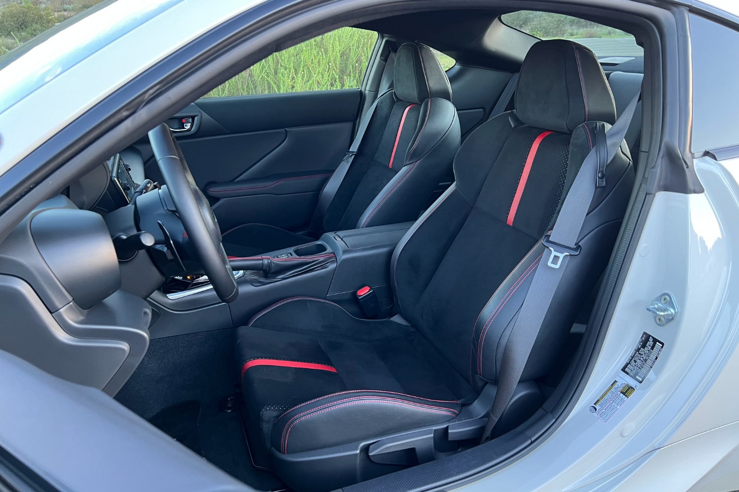 2022 Subaru BRZ front seats
