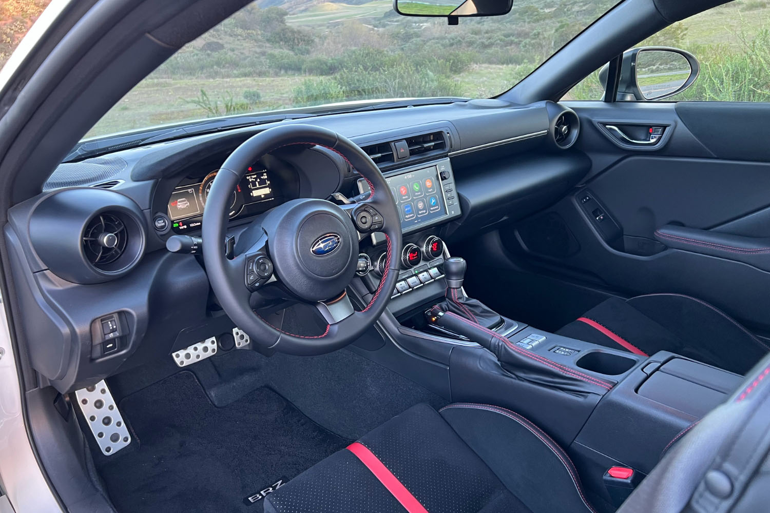 2022 Subaru BRZ interior, dashboard