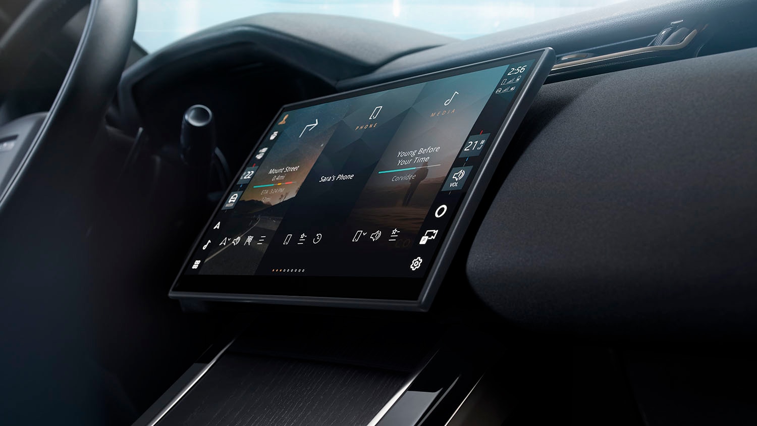 2024 Land Rover Range Rover Velar interior touchscreen