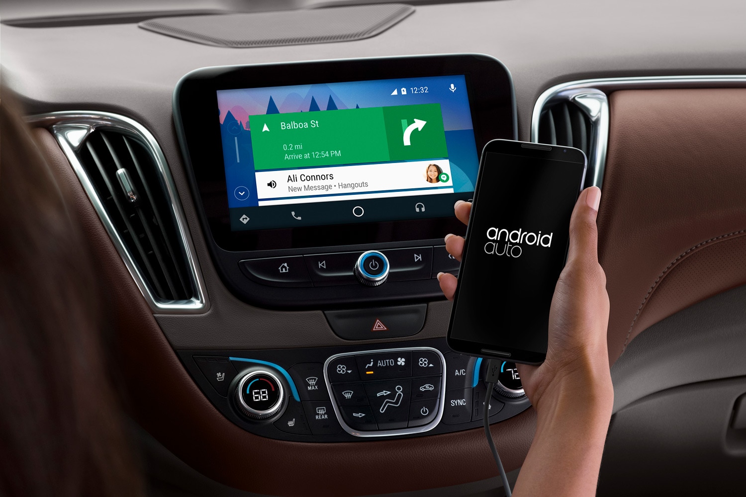 Chevrolet Malibu with Android Auto
