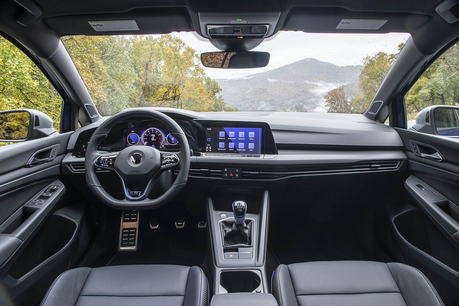 2023 VW Golf R interior