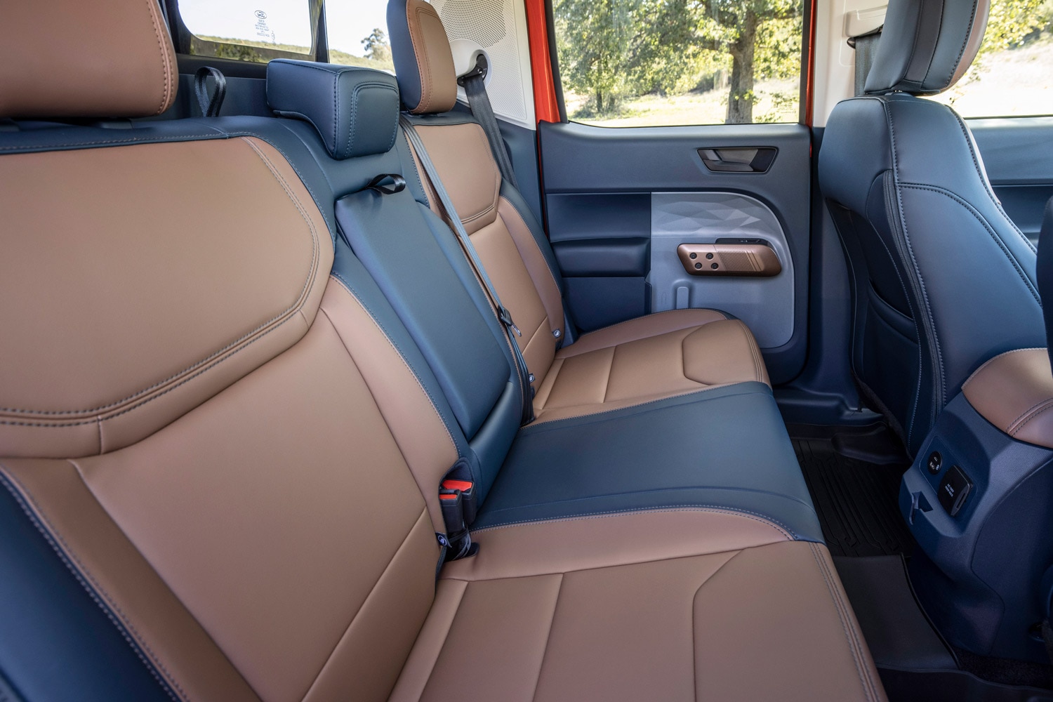 2023 Ford Maverick back seat
