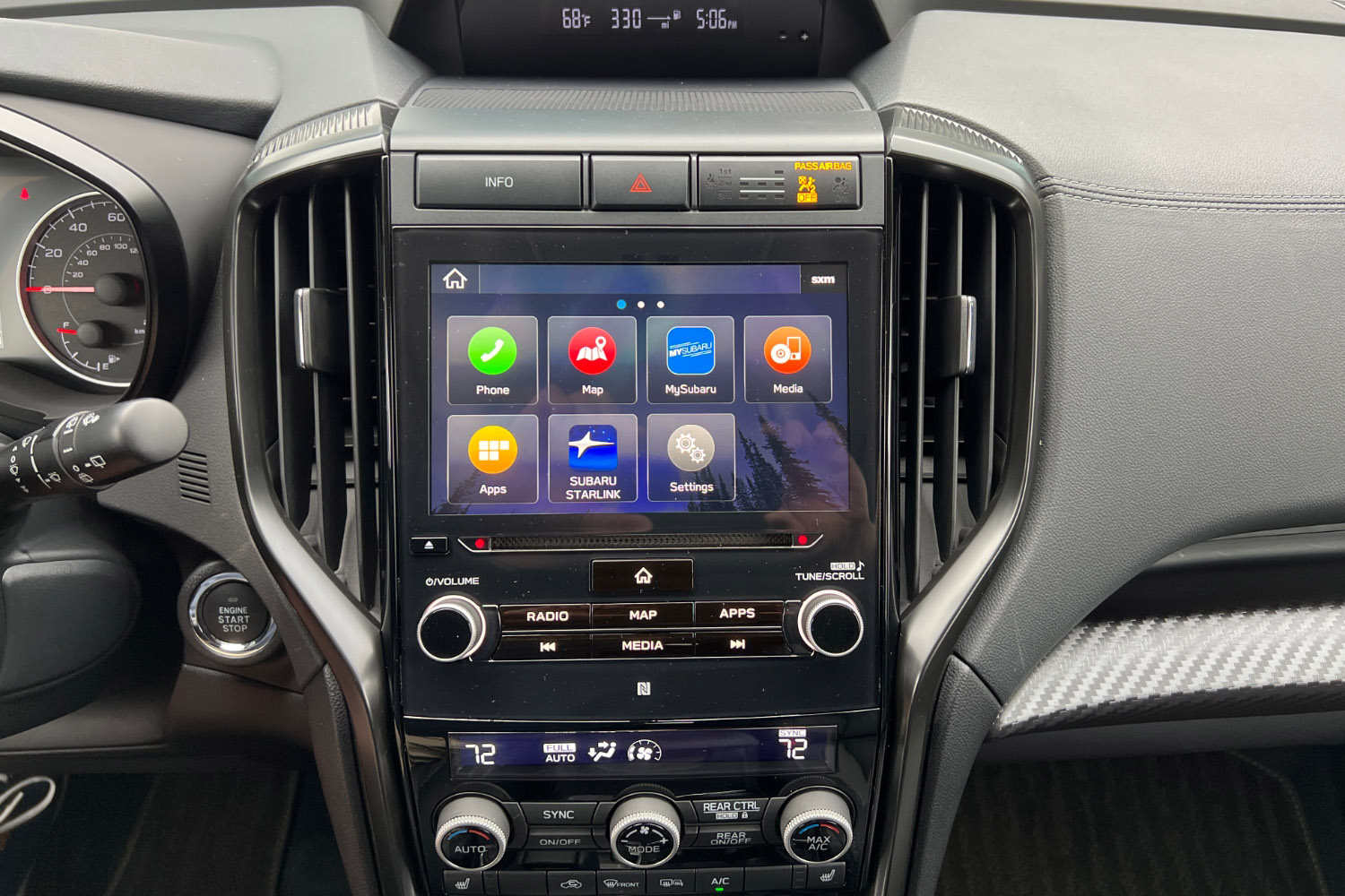 2022 Subaru Ascent Onyx Edition Infotainment System