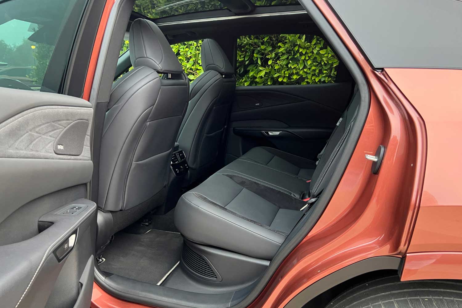 2023 Lexus RX 500h F-Sport Performance Copper Interior Back Seat