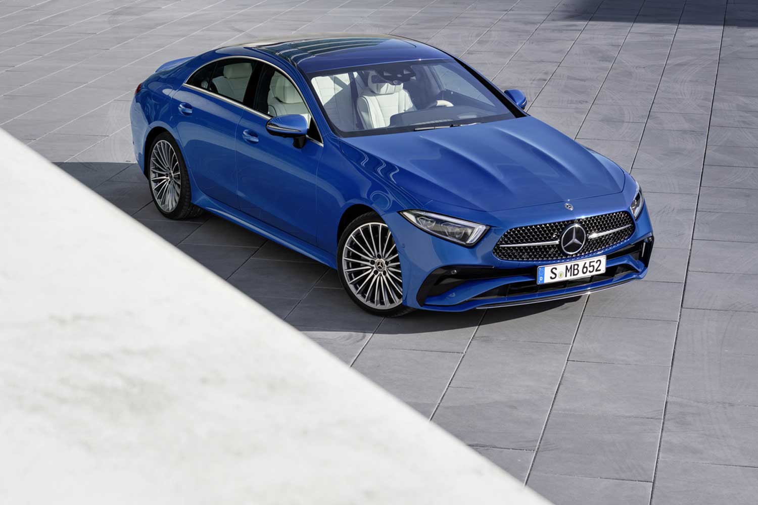 2023 Mercedes Benz CLS blue