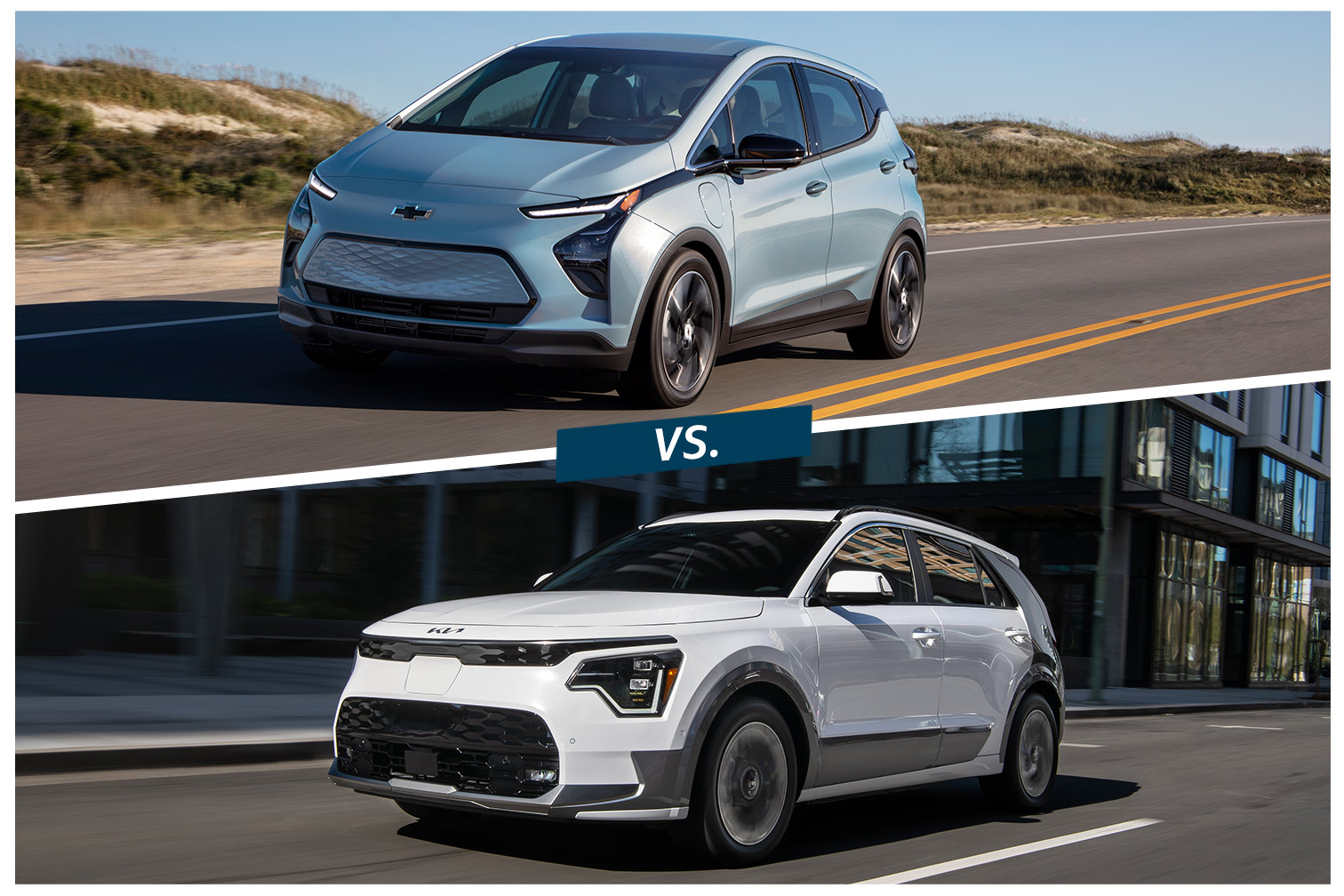 Compared 2023 Chevrolet Bolt EV vs. 2023 Kia Niro EV Capital One