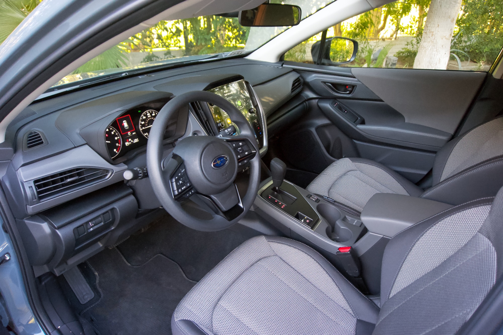 2024 Subaru Crosstrek dashboard and interior front seats