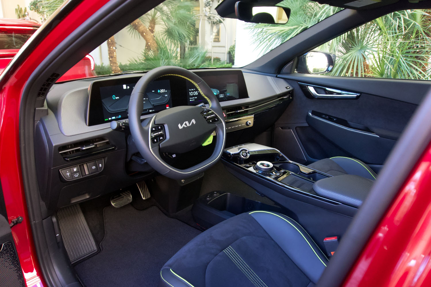 2023 Kia EV6 GT interior dashboard front seats