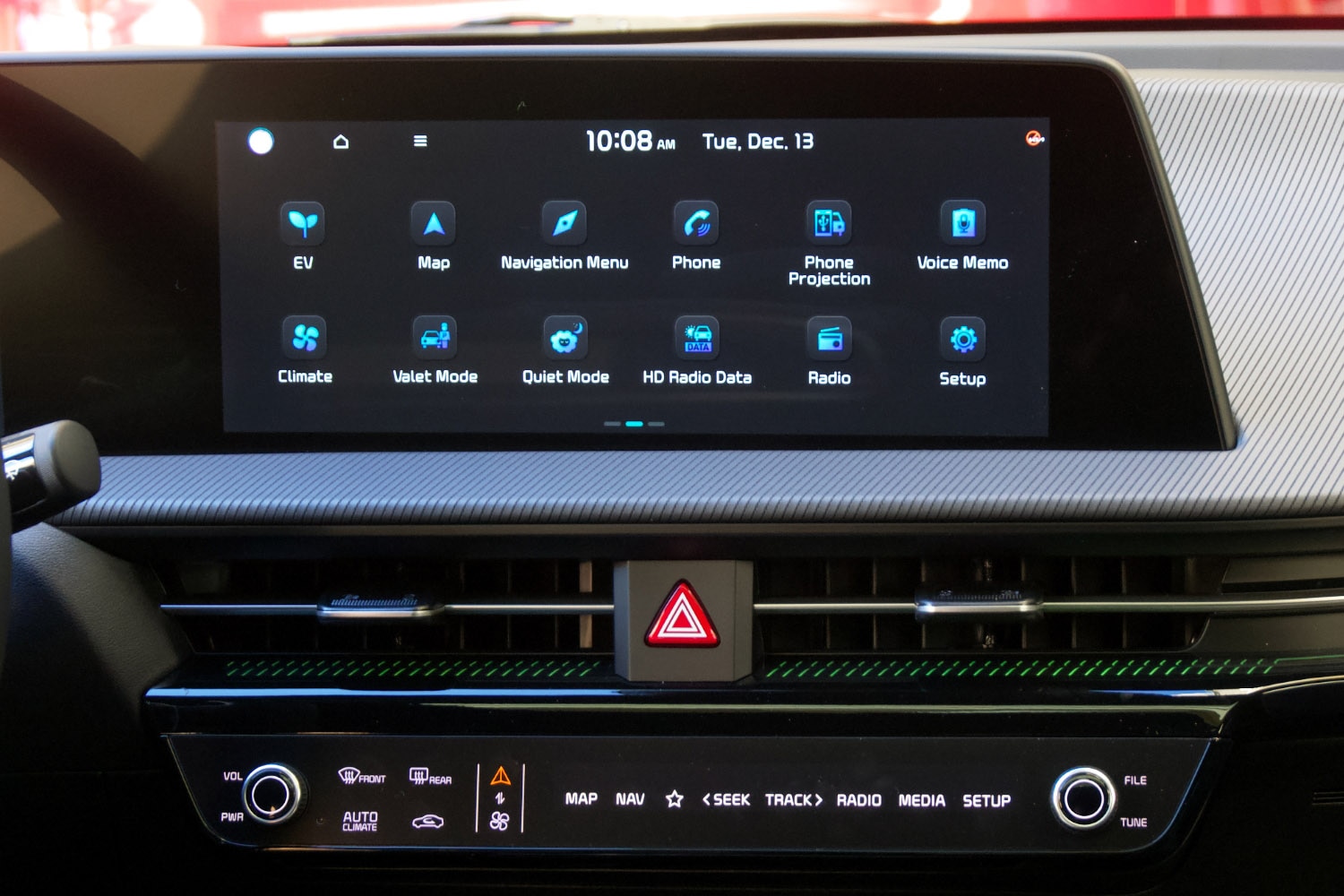 2023 Kia EV6 GT infotainment system
