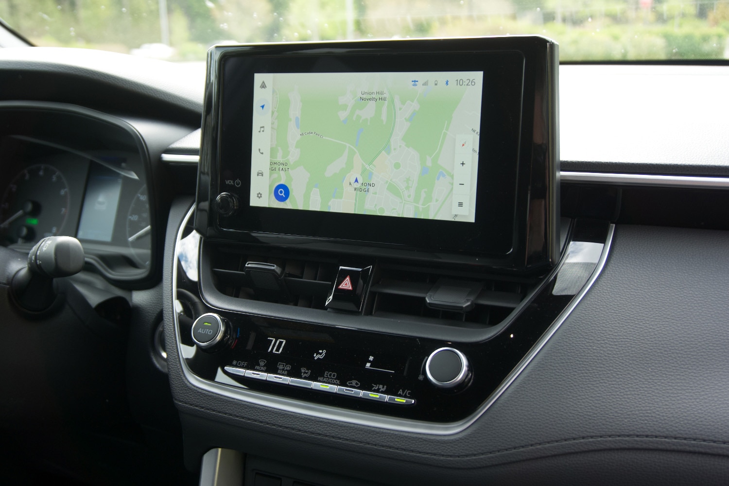 2023 Toyota Corolla Cross Hybrid SE navigation map