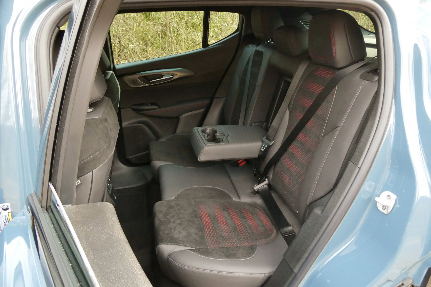 rear seats of 2024 Dodge Hornet R/T