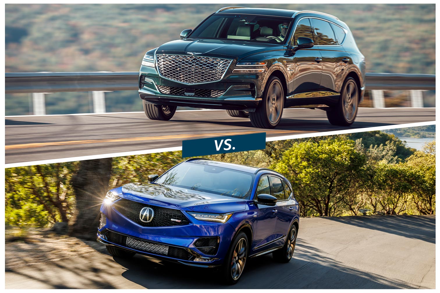 Compared: 2023 Genesis GV80 vs. 2023 Acura MDX  Capital One Auto Navigator