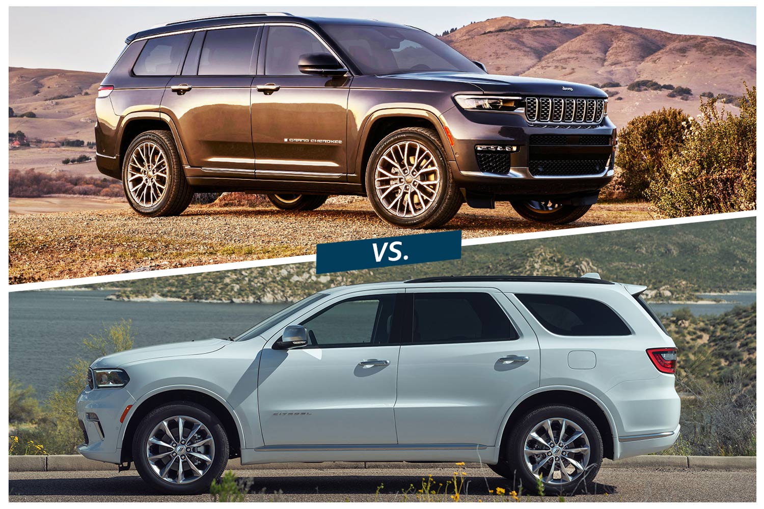 Compared 2023 Dodge Durango vs. 2023 Jeep Grand Cherokee L Capital