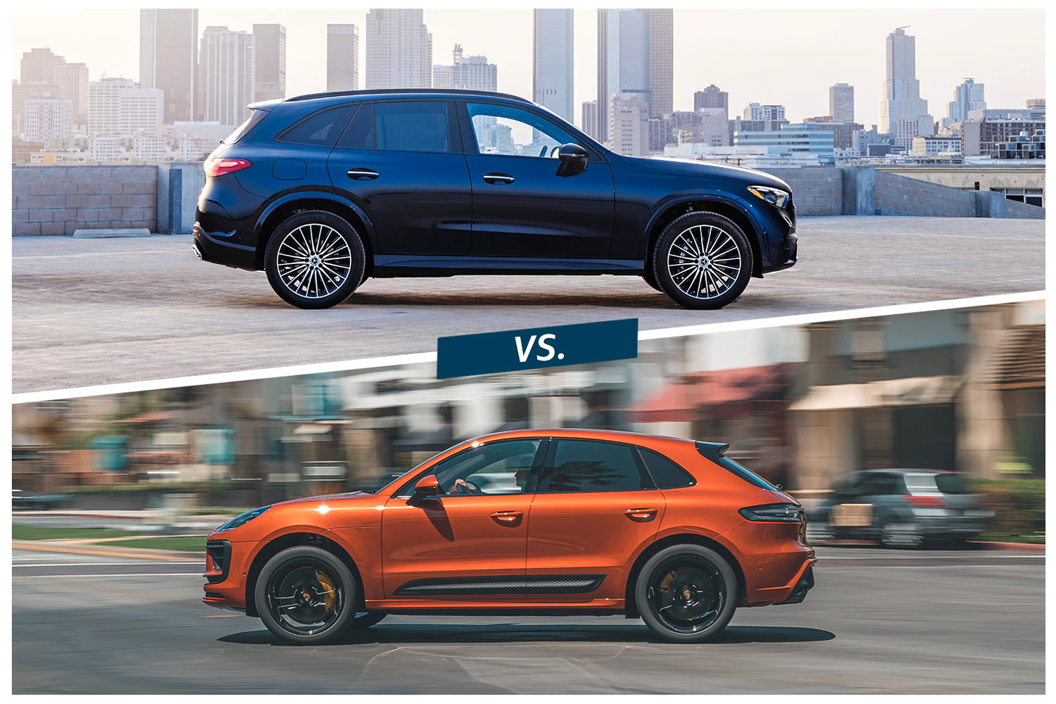 Compared 2023 MercedesBenz GLCClass vs. 2023 Porsche Macan Capital