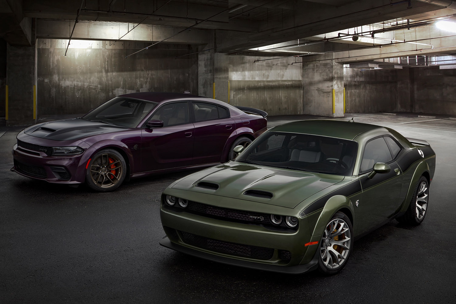 SRT versions of the Dodge Challenger and Dodge Charger