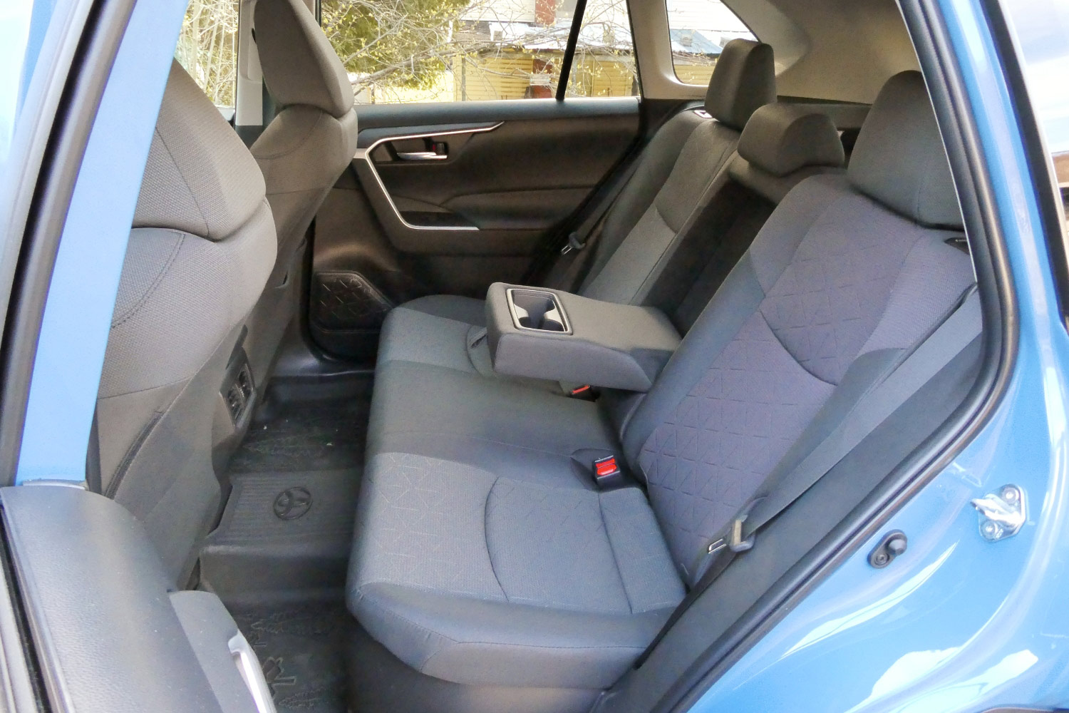 2023 Toyota RAV4 Hybrid Woodland Edition second row seats
