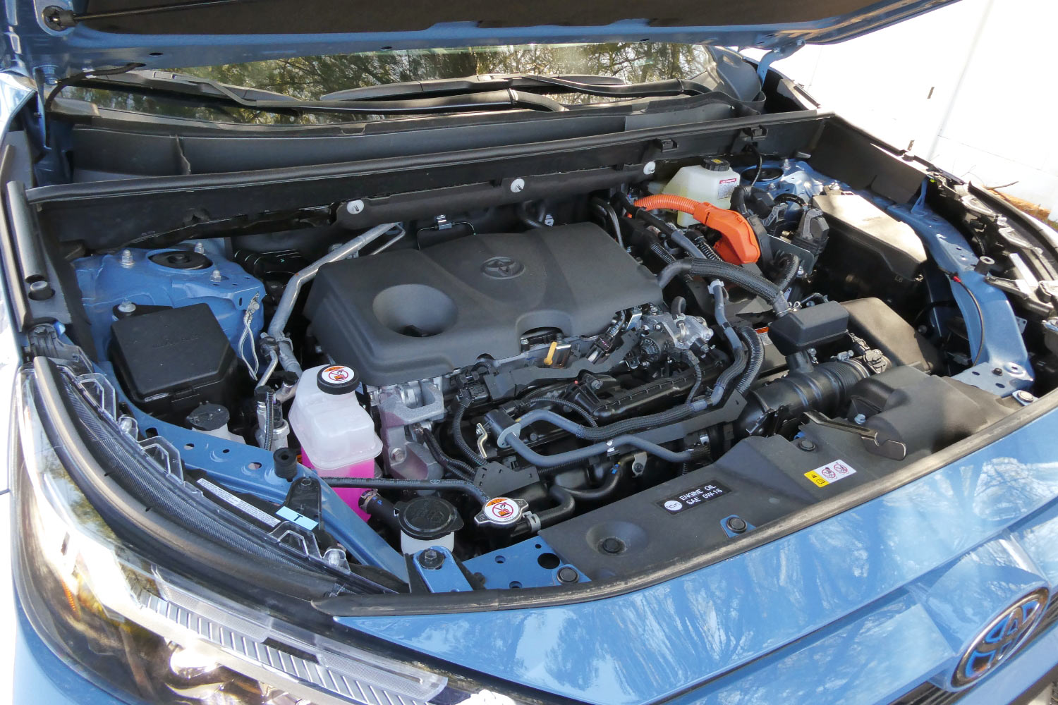 2023 Toyota RAV4 Hybrid Woodland Edition engine bay
