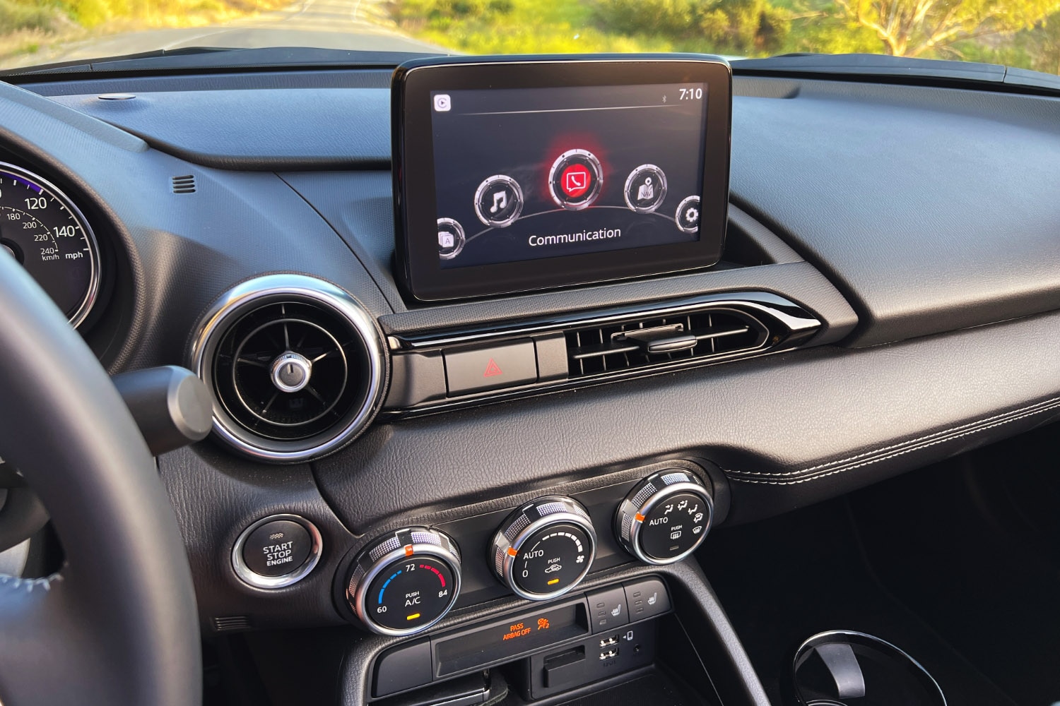 2023 Mazda MX-5 Miata Grand Touring infotainment system