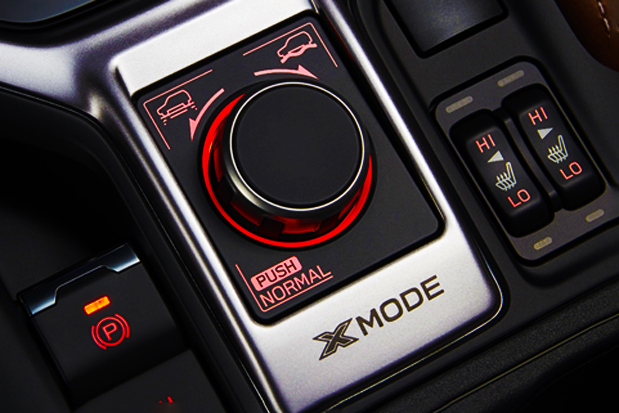 Subaru Dual-Function X-Mode controls