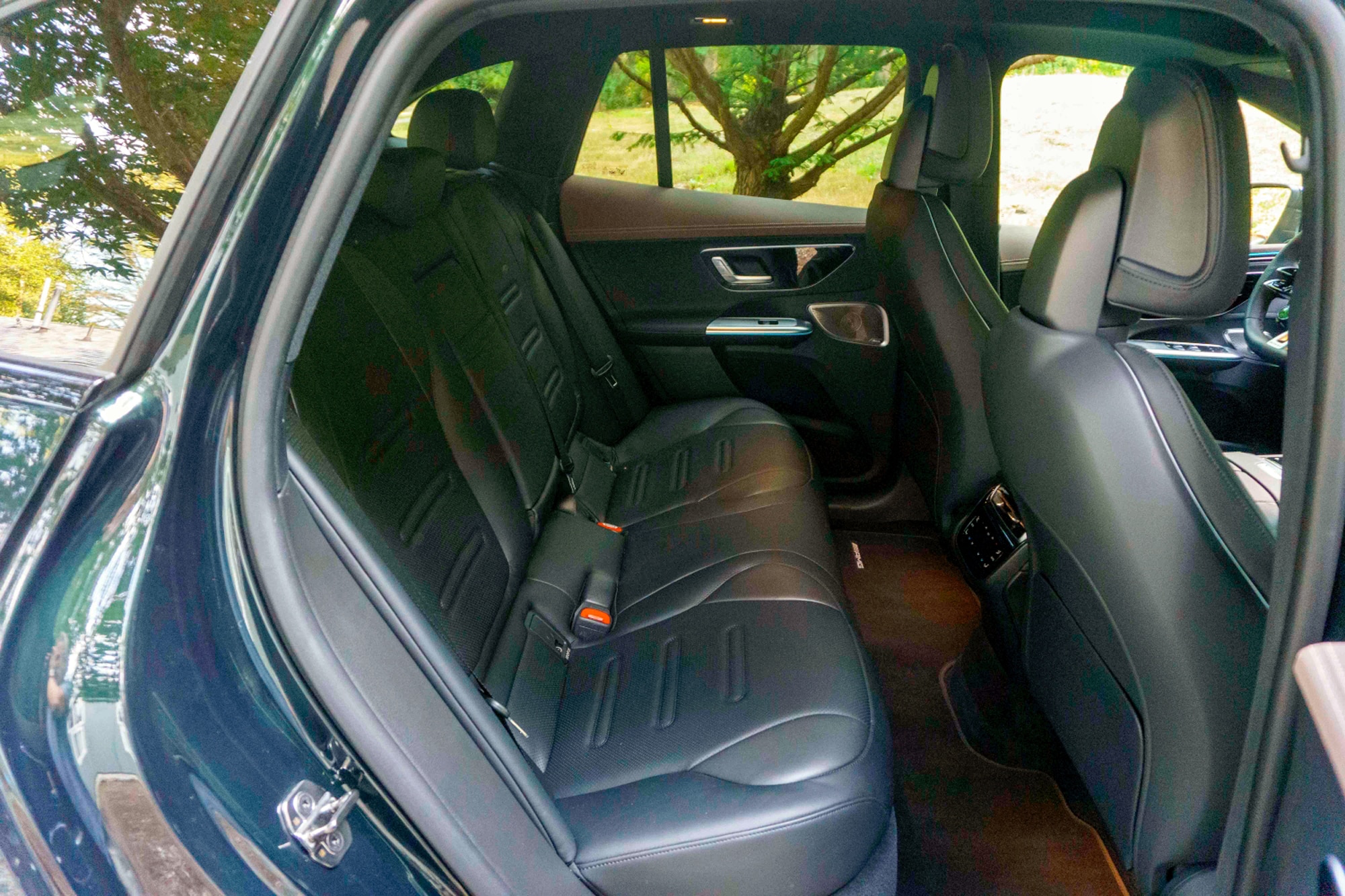 2024 Mercedes-AMG EQE SUV leather back seat