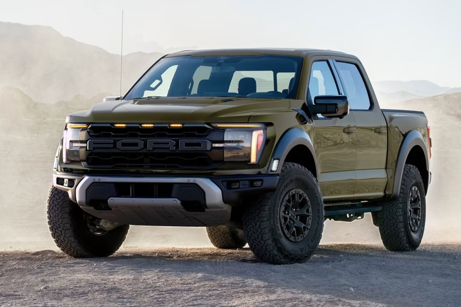 2024 Ford F-150 in green