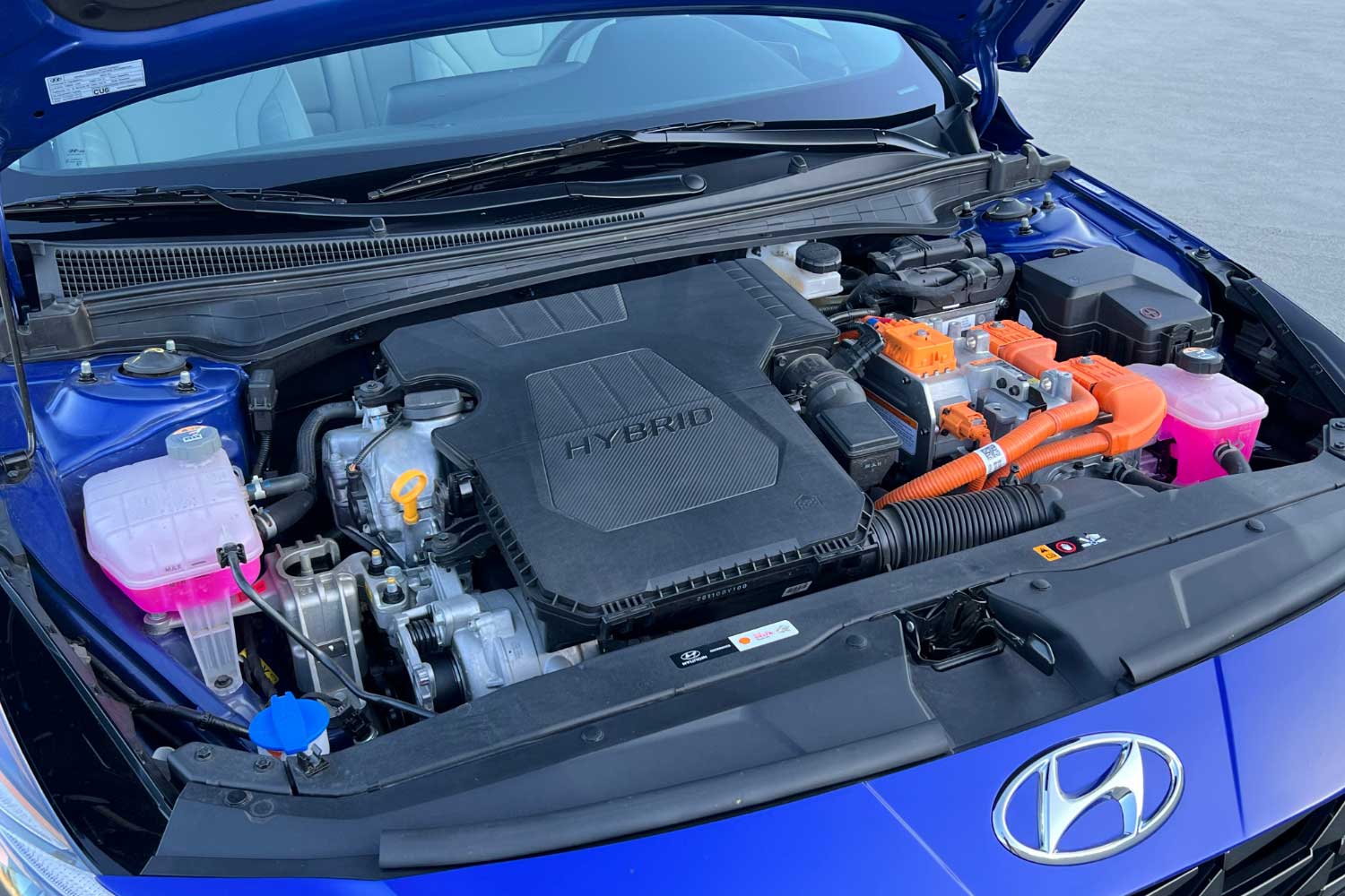 2023 Hyundai Elantra Hybrid engine