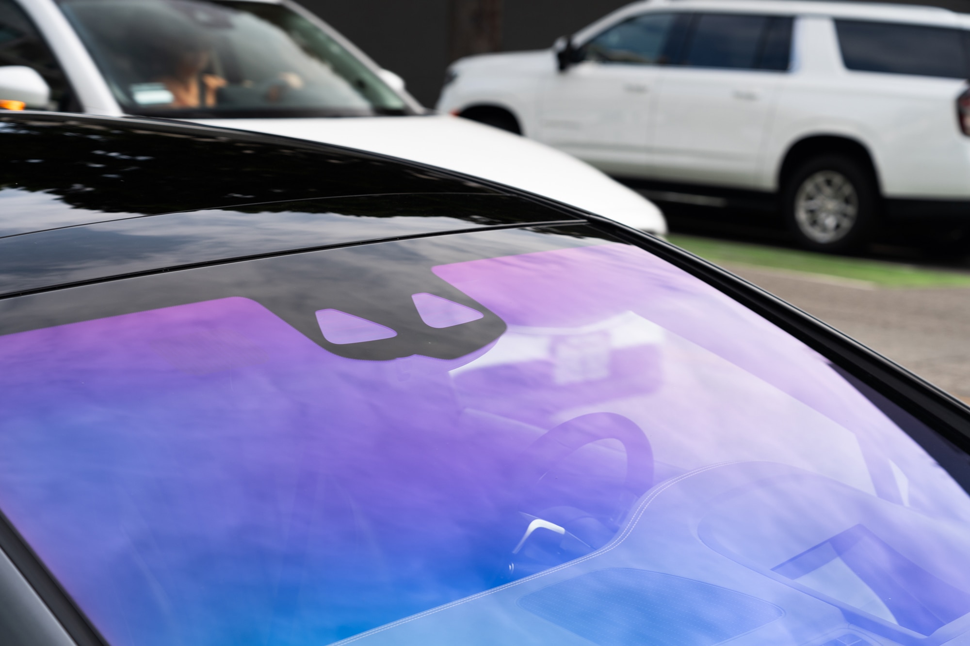 Mercedes-Benz Drive Pilot optical sensors on windshield
