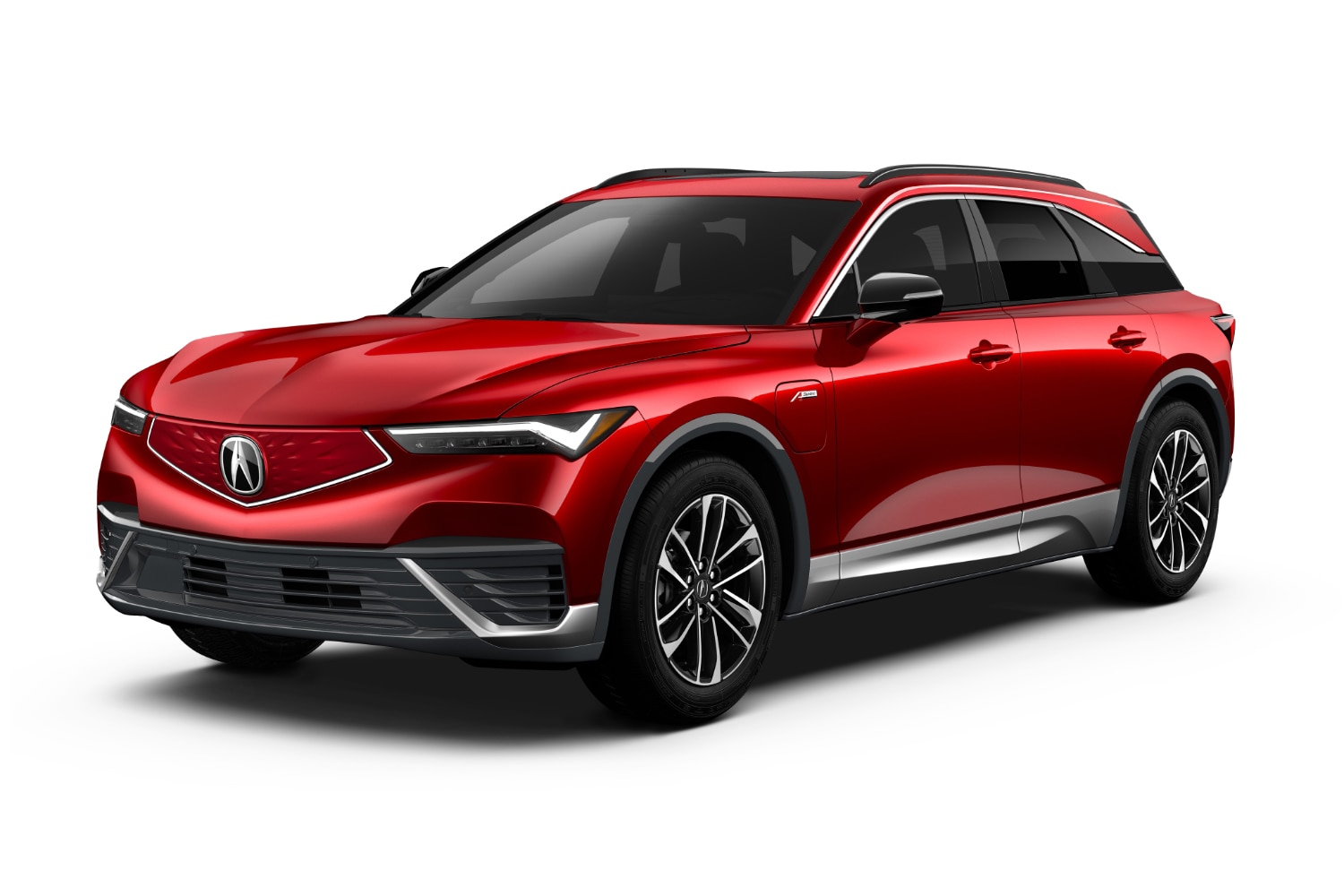 2024 Acura ZDX A-Spec Red Front Quarter View