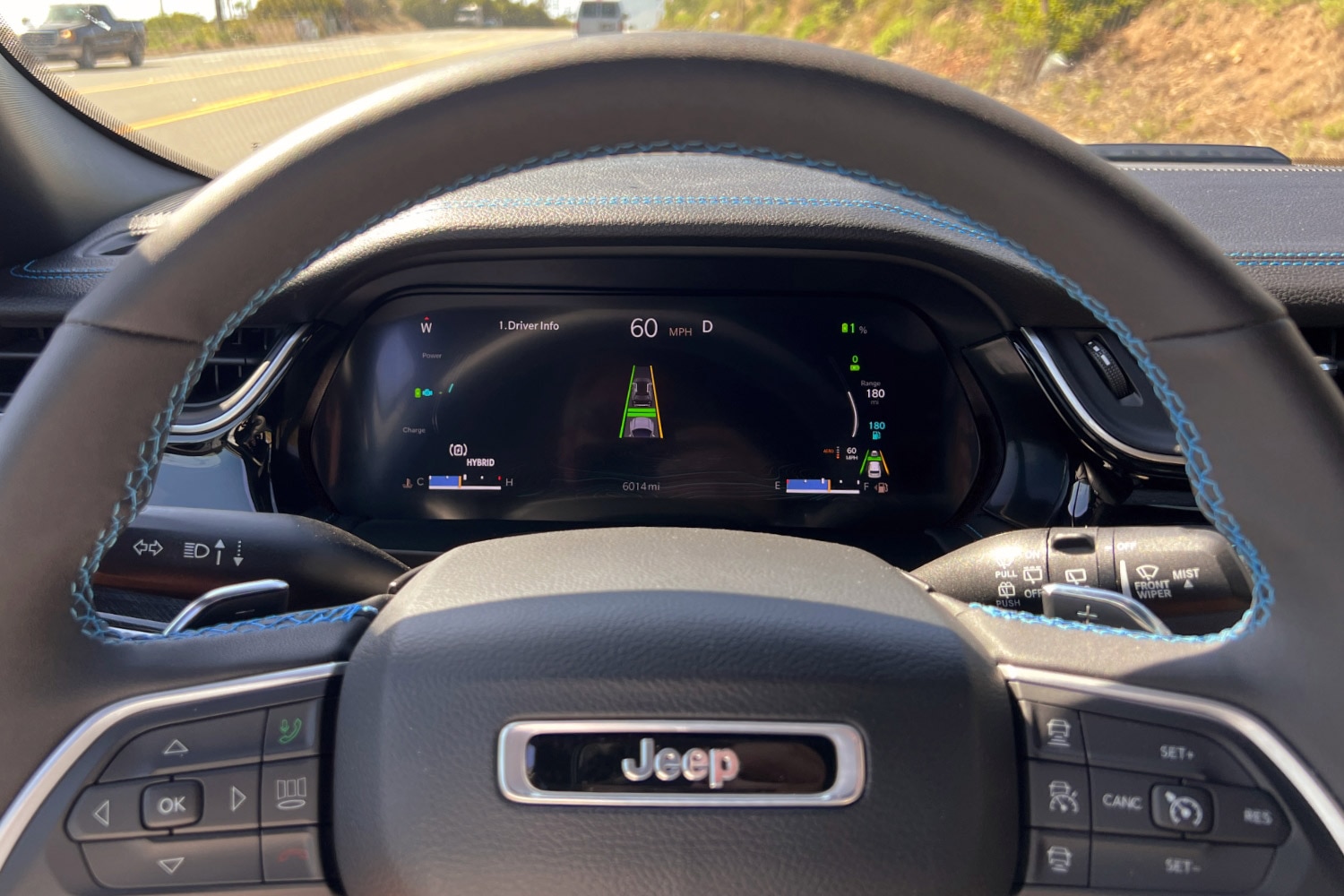 2023 Jeep Grand Cherokee 4xe Trailhawk active driver assist features.