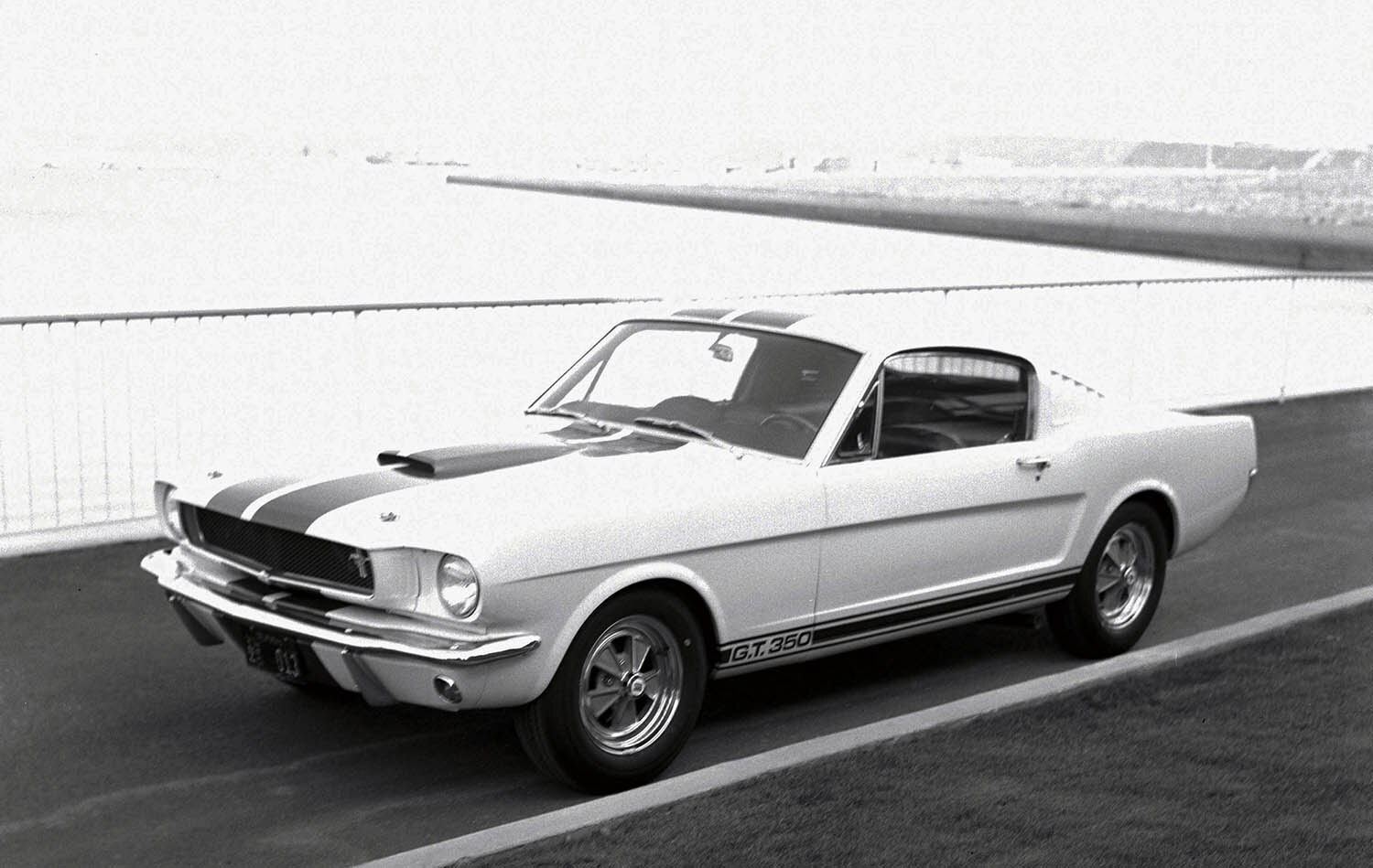 An early Ford Mustang Shelby GT350