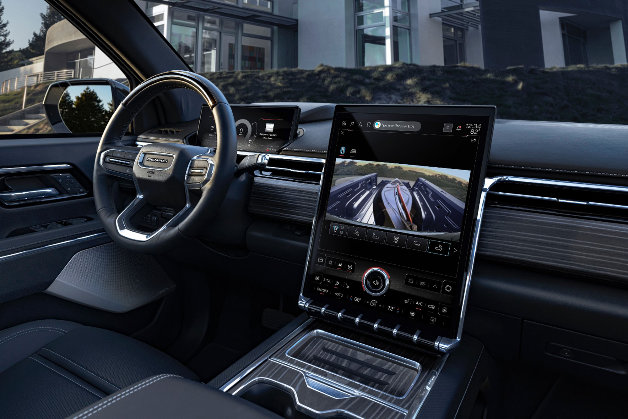 2024 GMC Sierra EV Denali Edition 1 interior dashboard