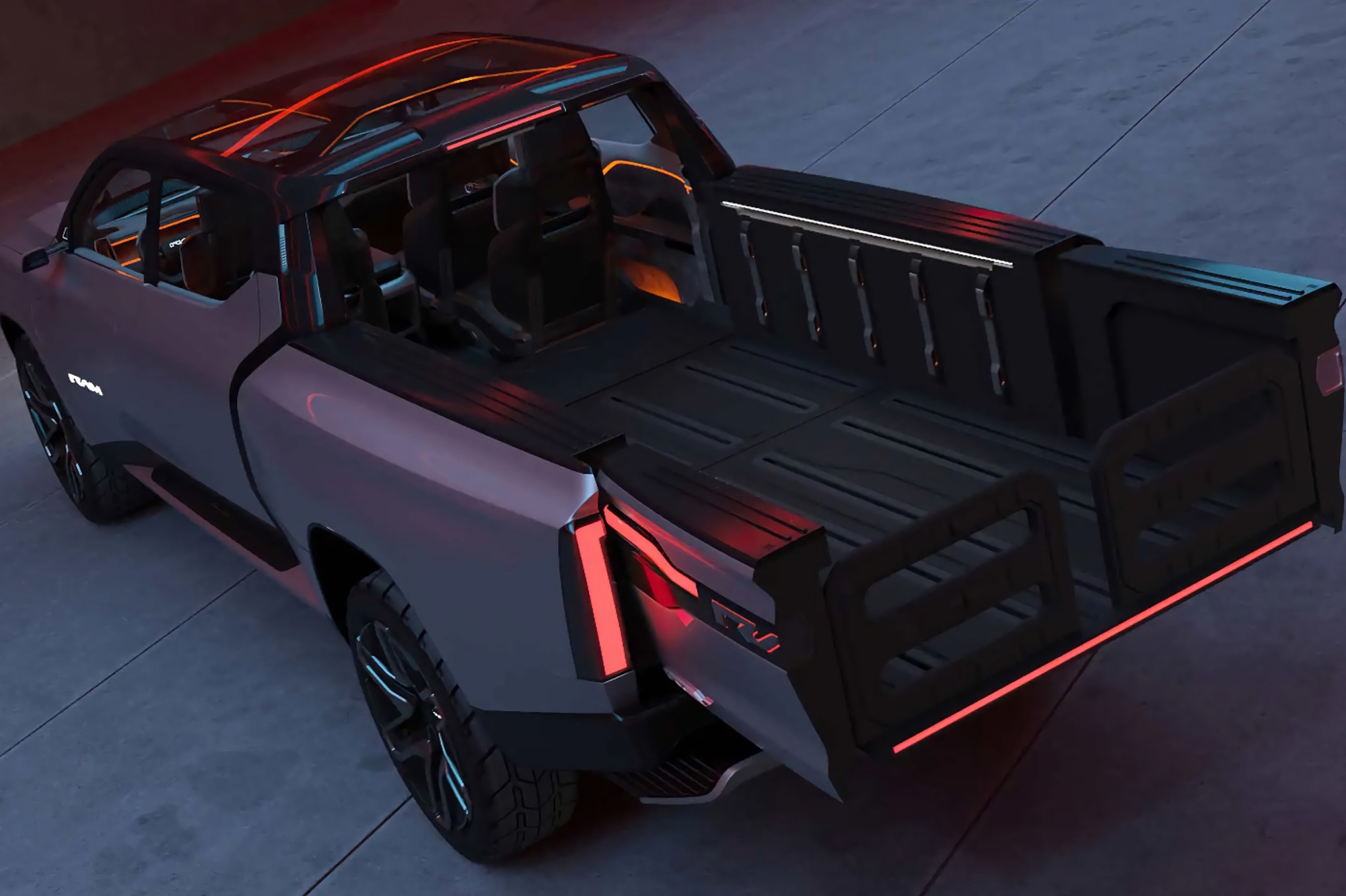 2025 Ram 1500 Revolution cargo bed