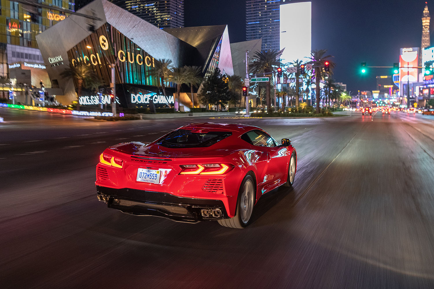 2020 Chevrolet Corvette Stingray in red