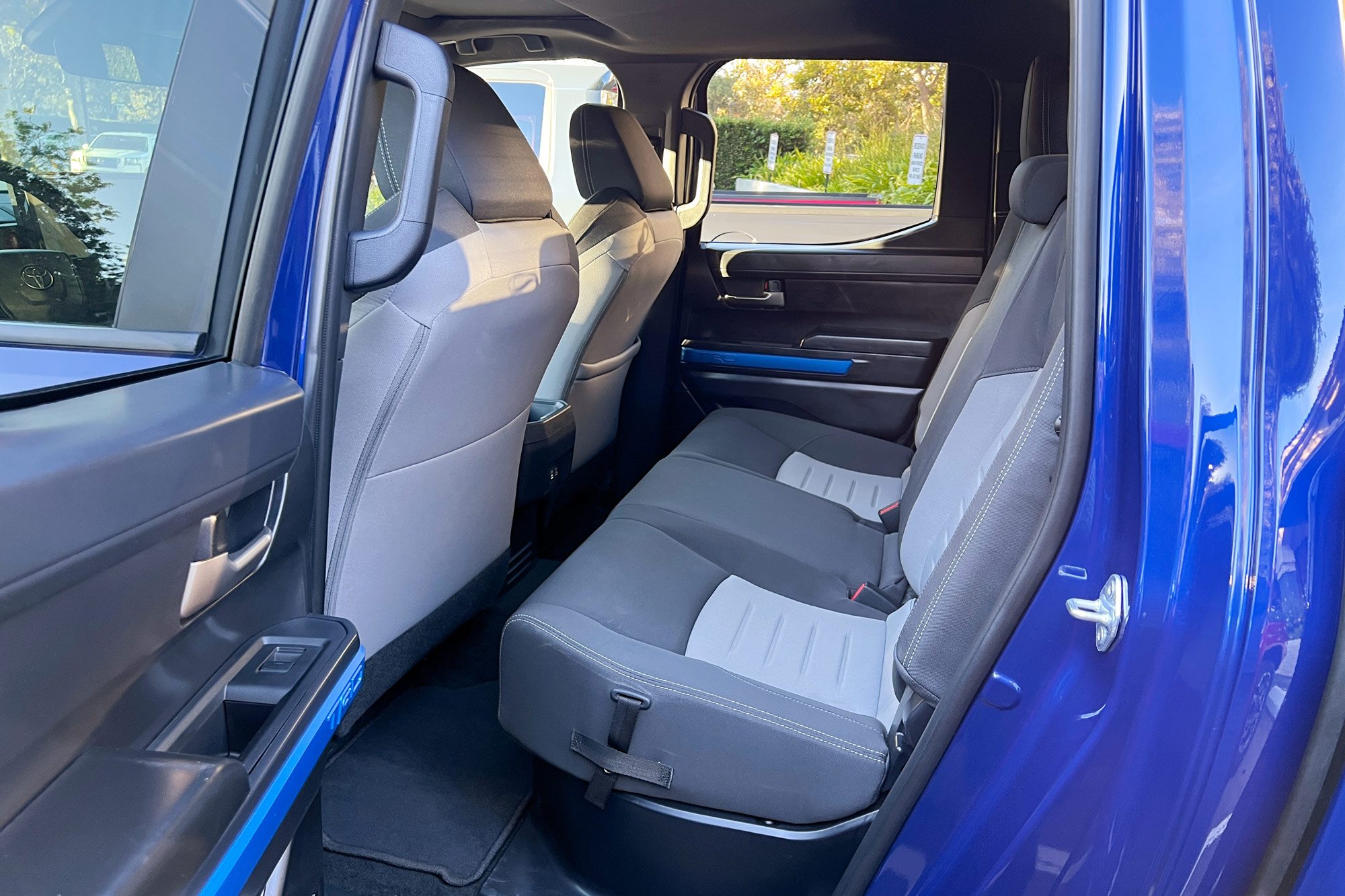 2024 Toyota Tacoma TRD Sport interior backseat