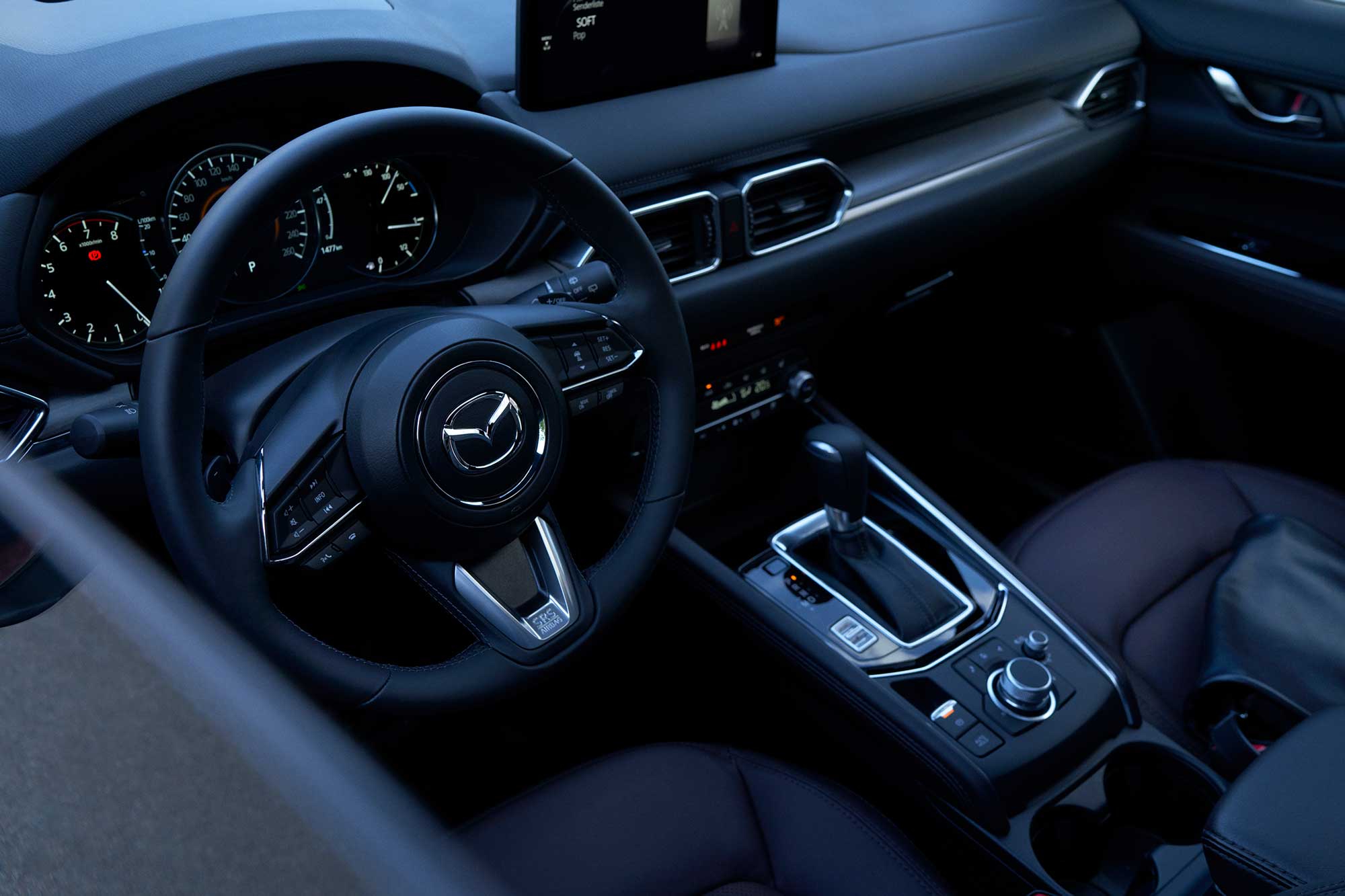 2022 Mazda CX-5 interior dashboard