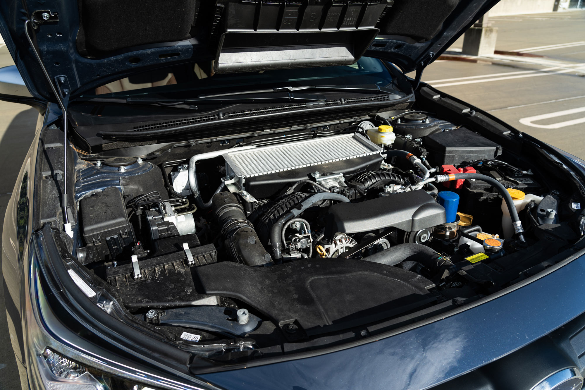 2024 Subaru Legacy Touring XT turbocharged engine.