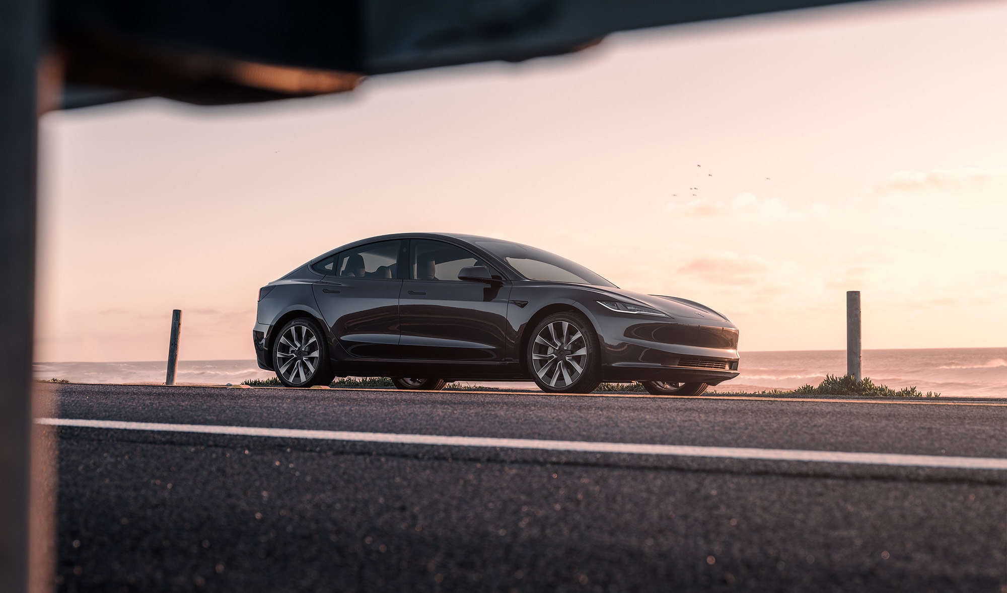 Tesla Model 3 for 2024 in Stealth Grey