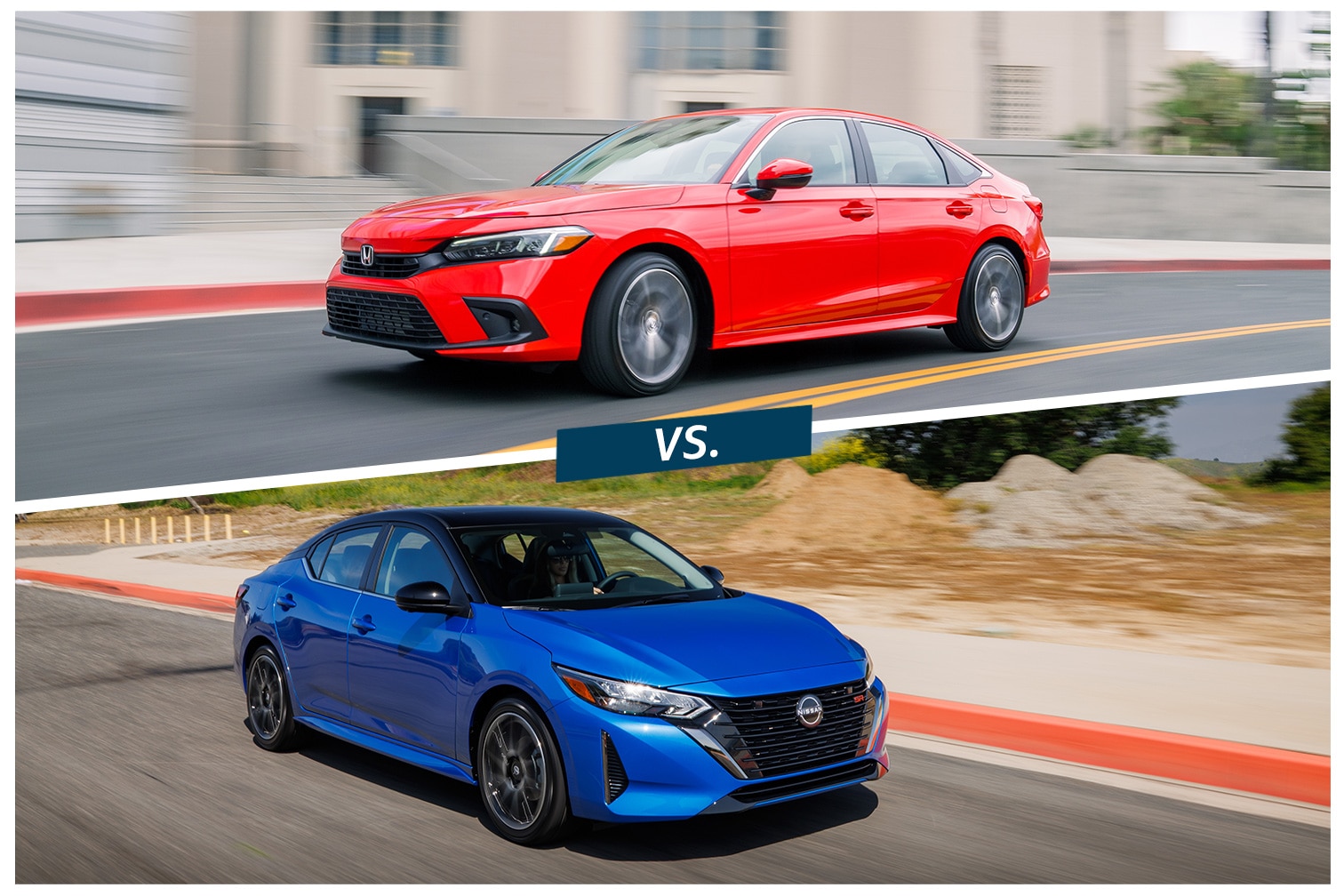 Compared: 2024 Honda Civic Sedan vs. 2024 Nissan Sentra | Capital One ...