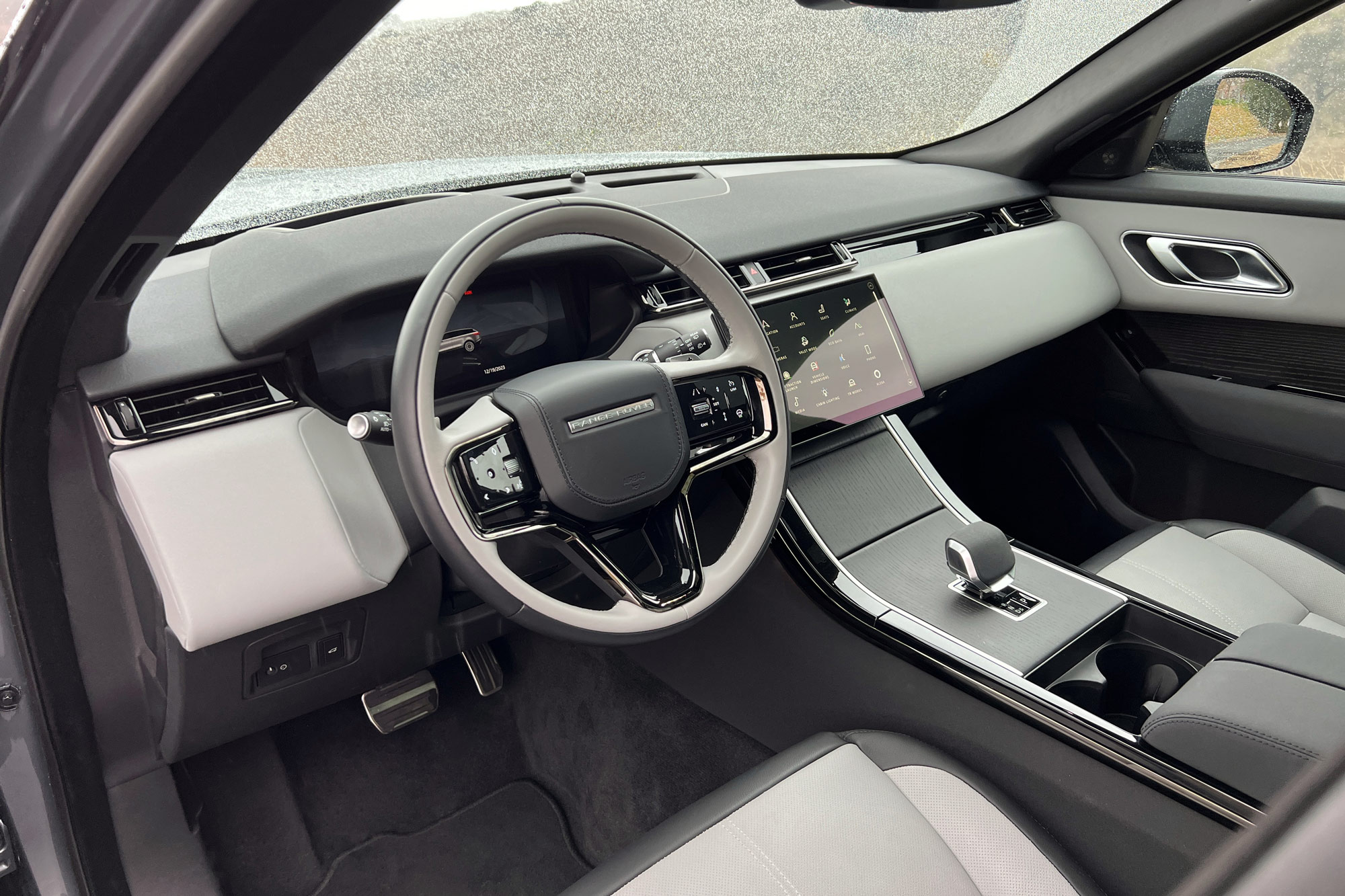 Interior of a 2024 Land Rover Range Rover Velar