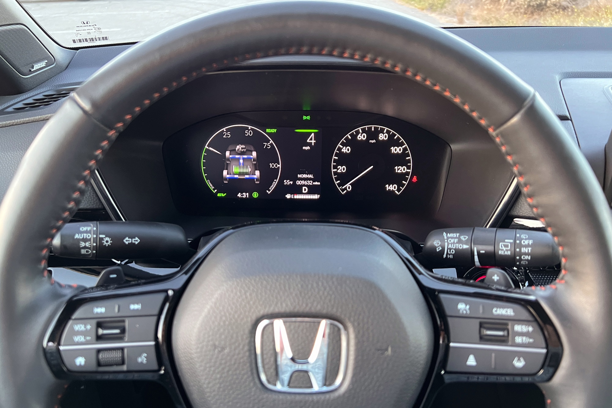 2024 Honda CR-V Sport Touring Hybrid digital instrumentation