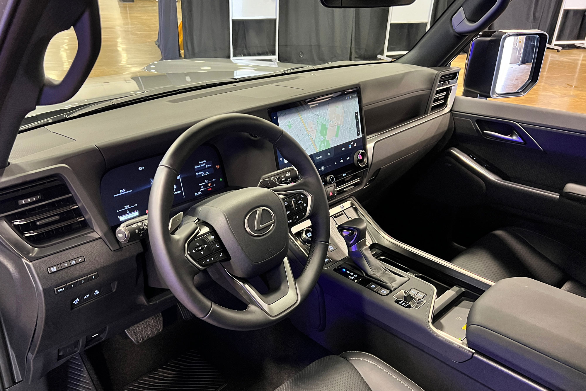 Interior of a 2024 Lexus GX