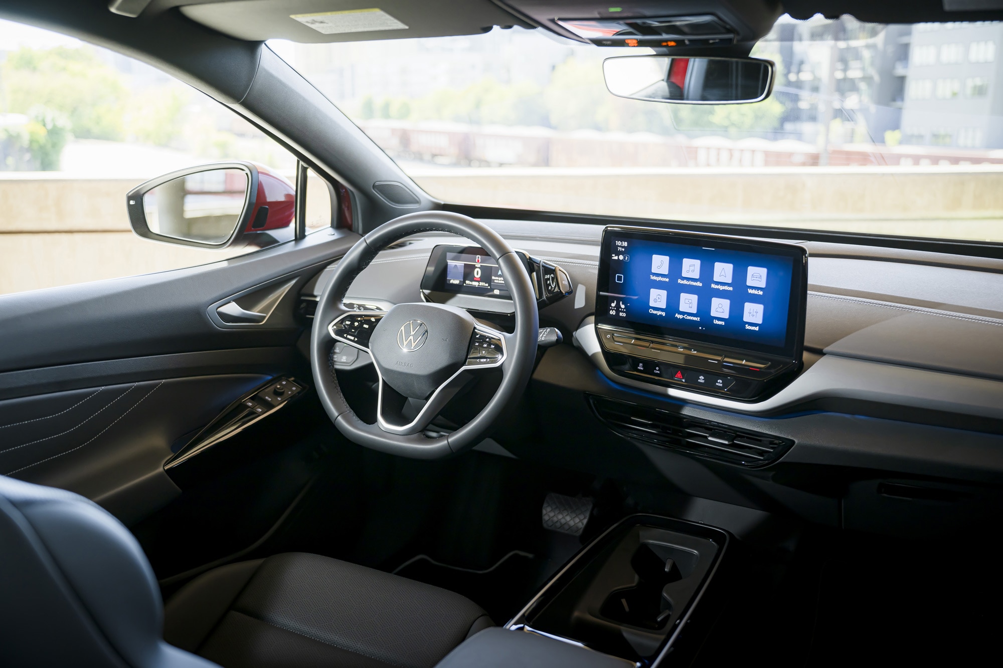 2023 Volkswagen ID.4 interior and dashboard