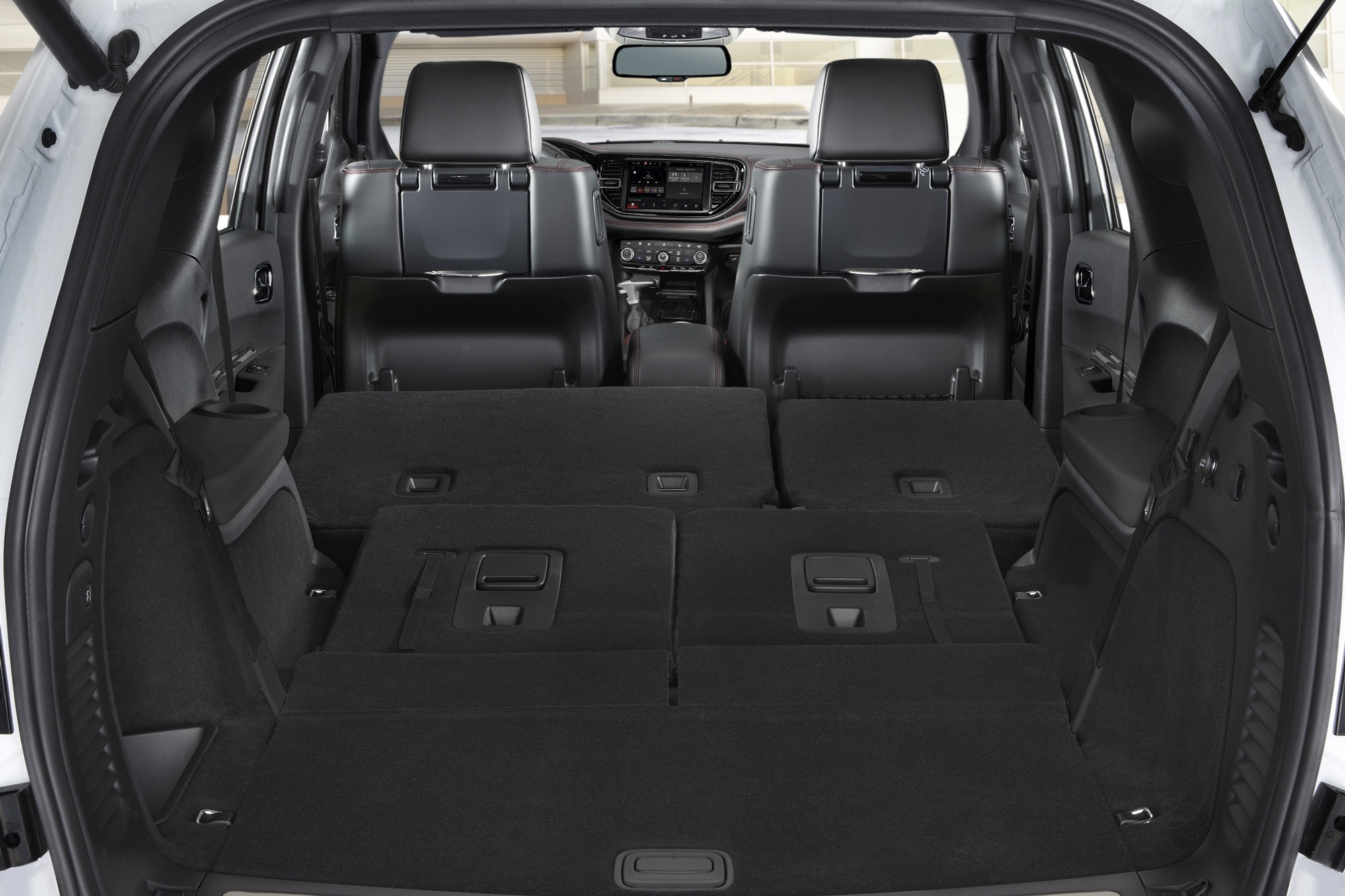 2023 Dodge Durango R/T tow and go cargo space with seats down