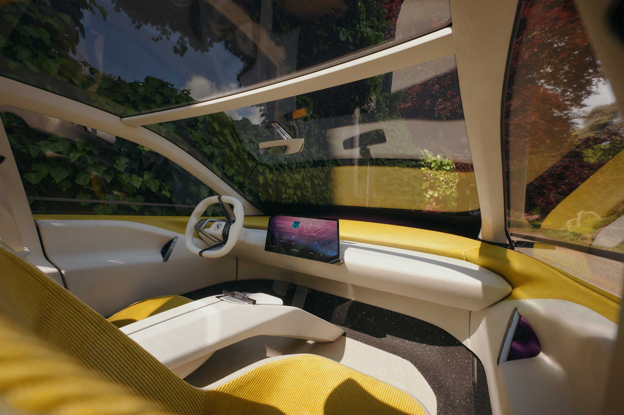 BMW New Class concept car interior
