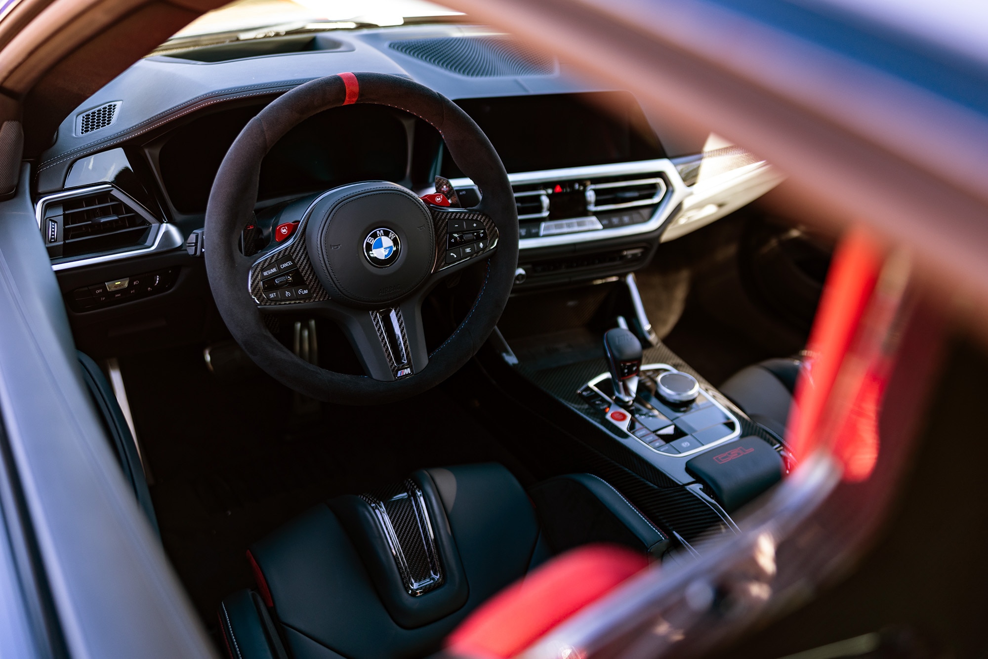 2023 BMW M4 CSL interior