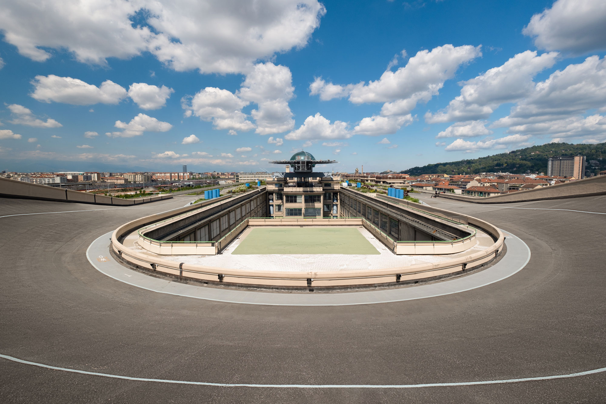 Fiat Lingotto Factory rooftop track