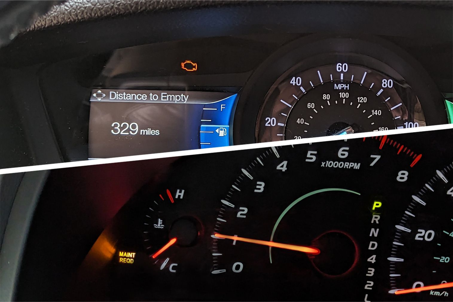 The Difference Between a Check-Engine Light and a Maintenance Light ...