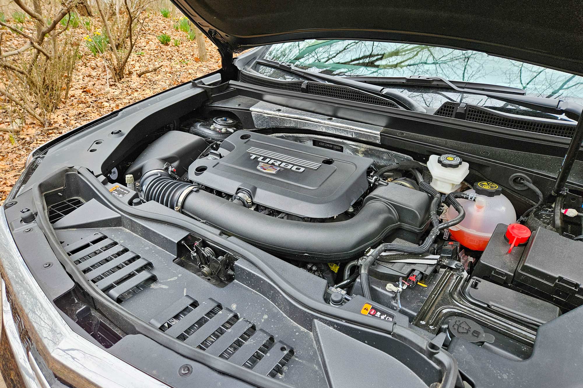 Turbo 2.0-liter four-cylinder engine in a 2024 Cadillac XT4