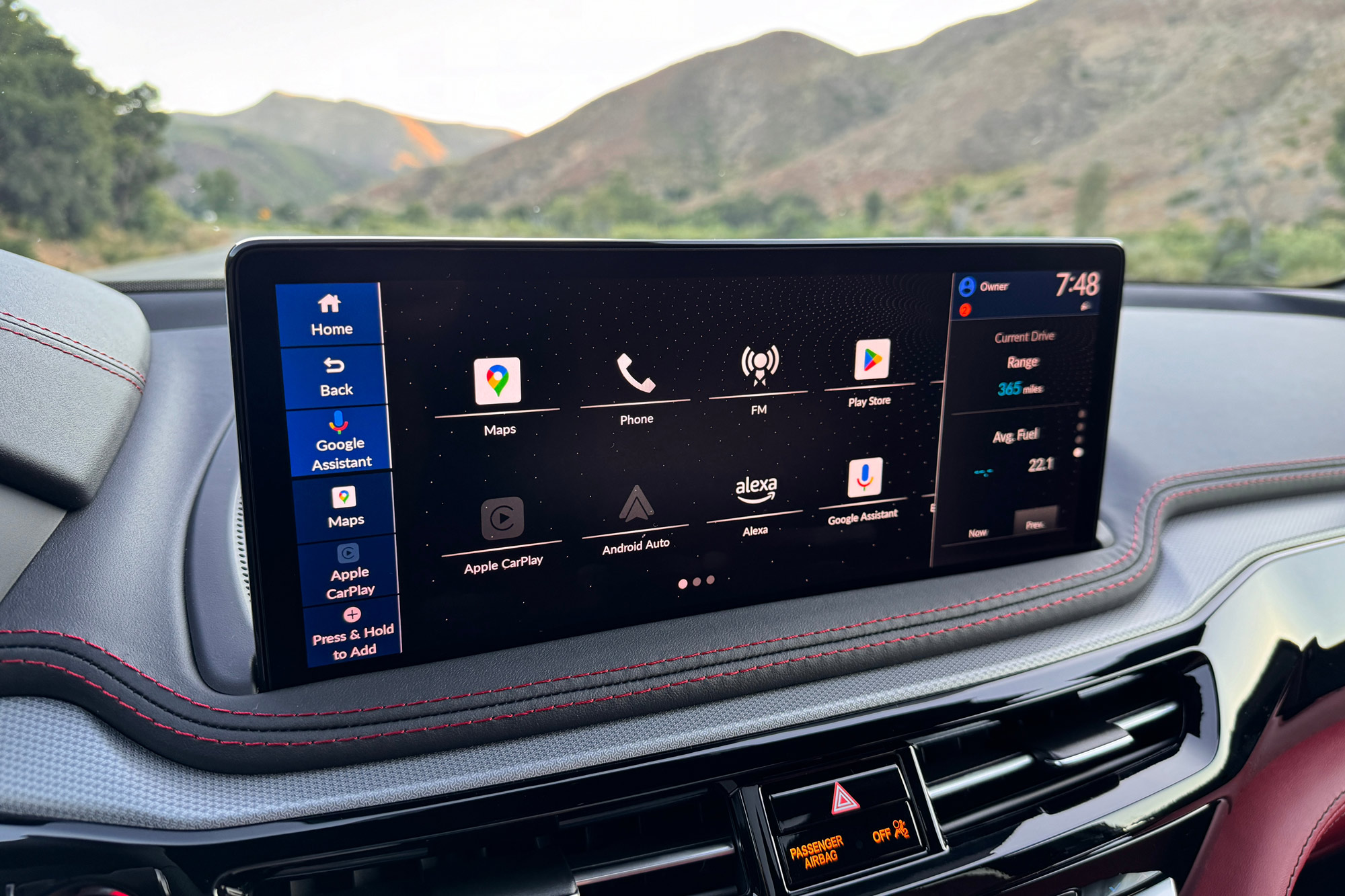 2025 Acura MDX Google built-in infotainment system